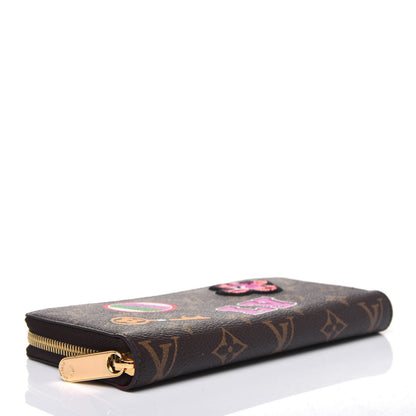 Louis Vuitton Monogram Travel Stickers Zippy Wallet 7 of 10