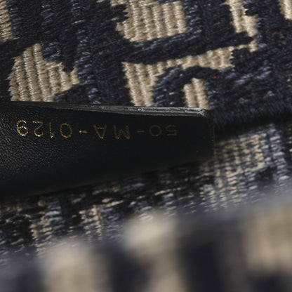 Christian Dior Oblique Large Book Tote Blue Multicolor 6 of 12