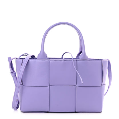Bottega Veneta Nappa Maxi Intreccio Mini Arco Tote Wisteria 3 of 10