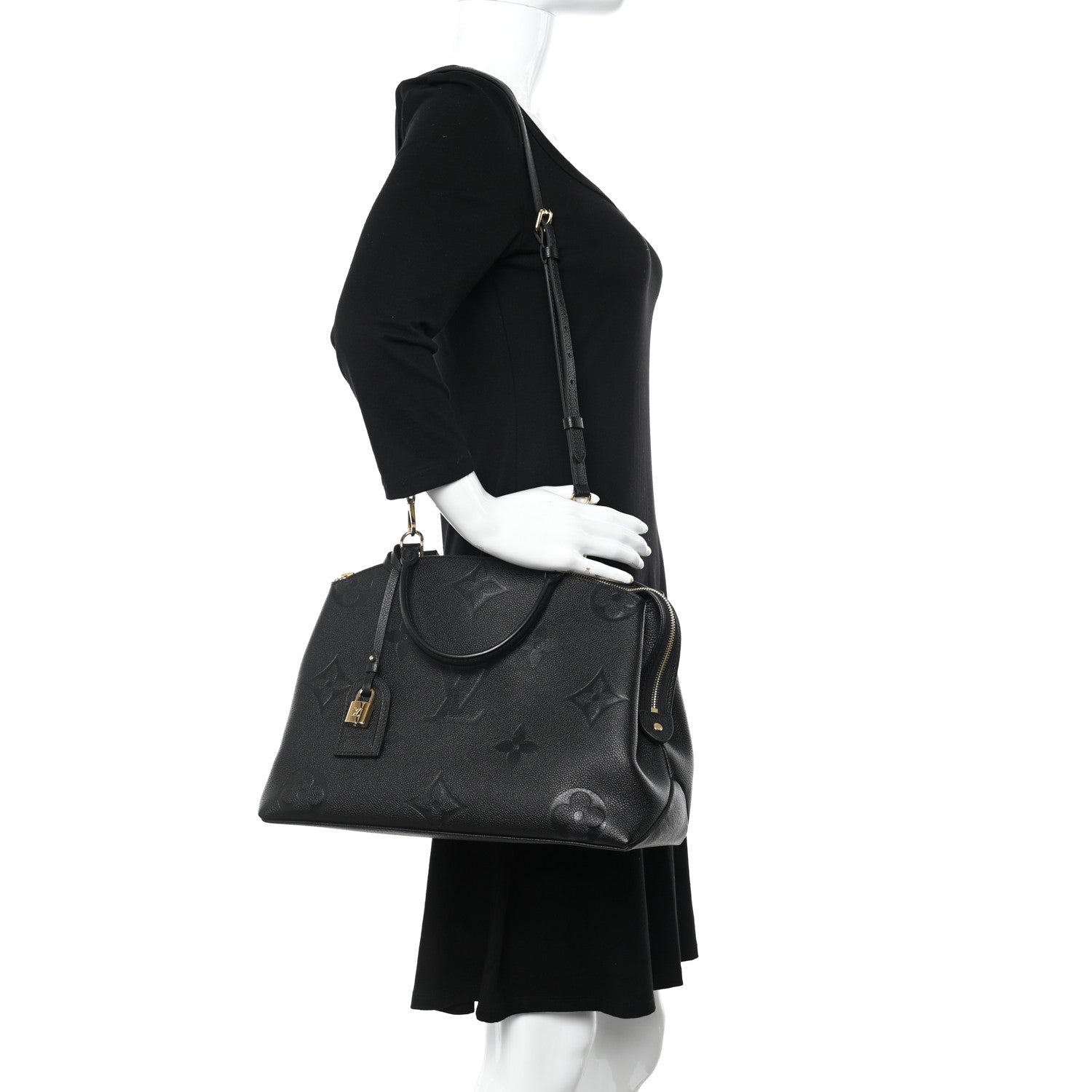Louis Vuitton Empreinte Monogram Giant Grand Palais Black 2 of 14