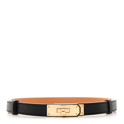 Hermes Epsom Kelly Belt Black 2 of 5