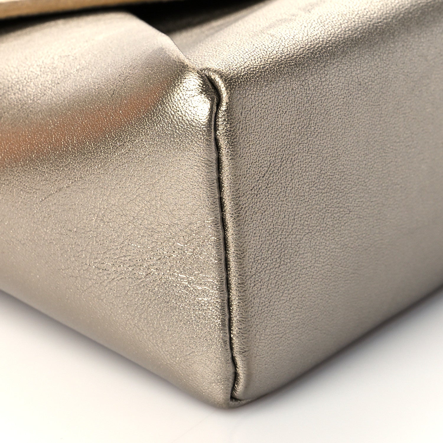 Louis Vuitton Metallic Calfskin Love Note Gold Silver 8 of 10