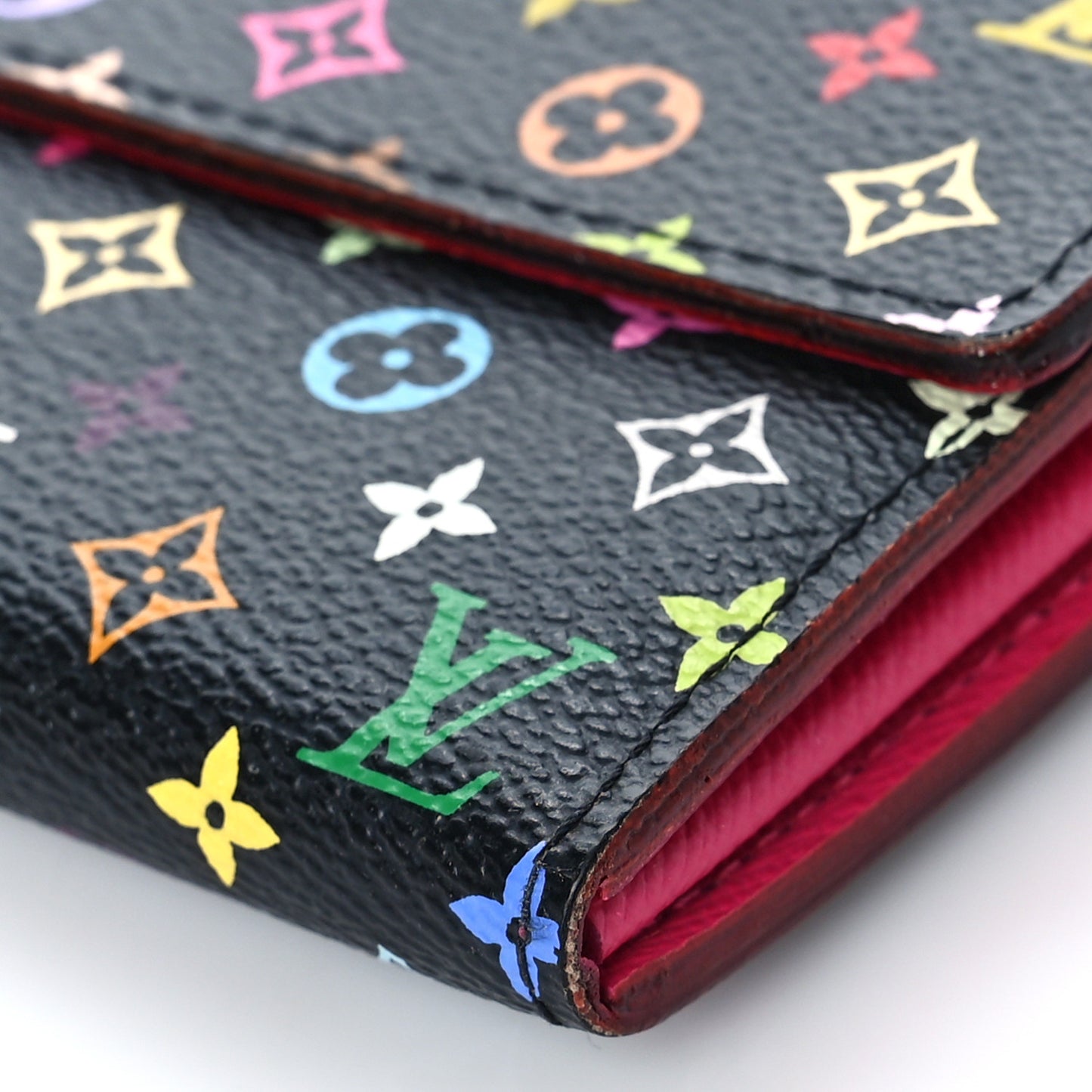 Monogram Multicolor Sarah Wallet Black Grenade