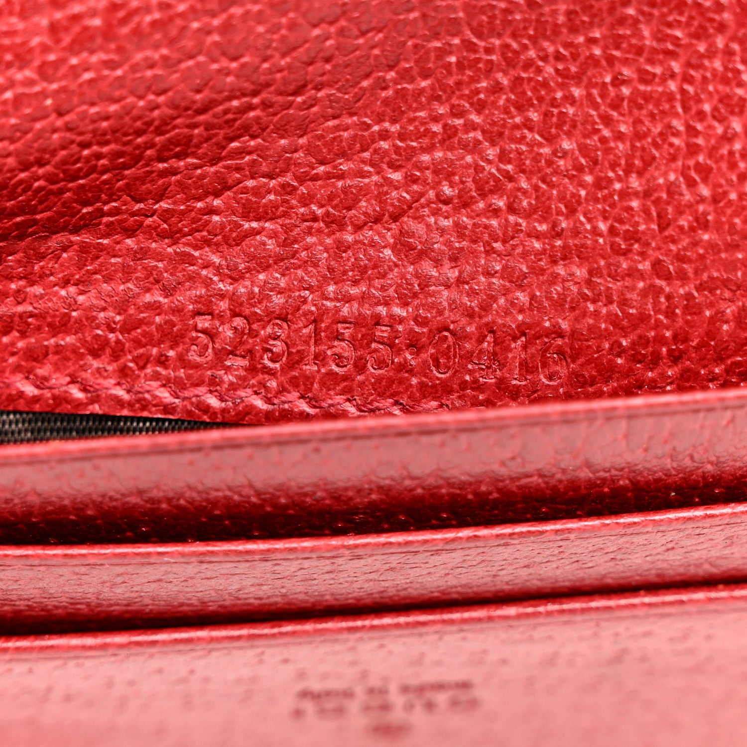 Gucci GG Supreme Monogram Flora Web Ophidia Card Case Red 7 of 7