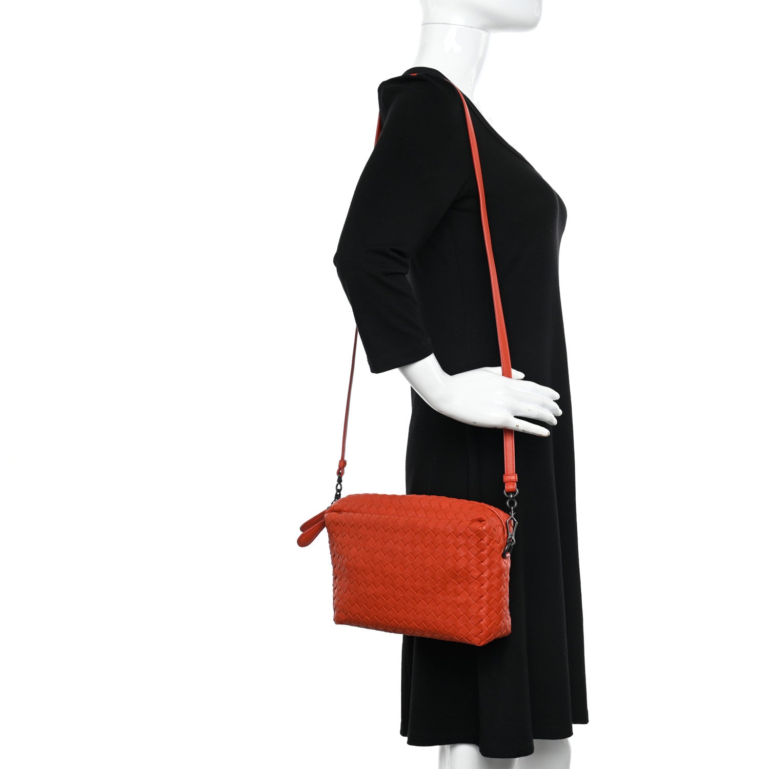 Bottega Veneta Nappa Intrecciato Small Camera Bag Terracota 2 of 10
