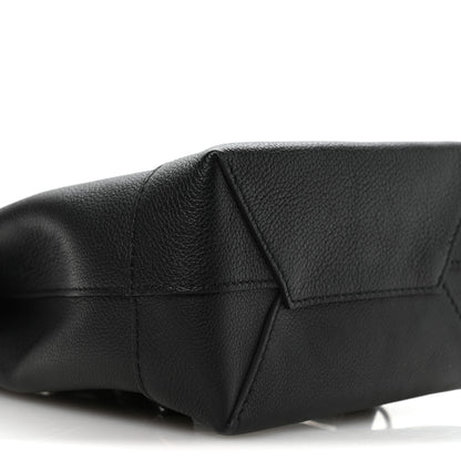 Louis Vuitton Calfskin Lockme Mini Backpack Black 8 of 10