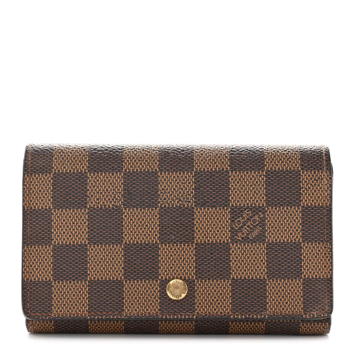 Damier Ebene Porte-Monnaie Tresor Wallet