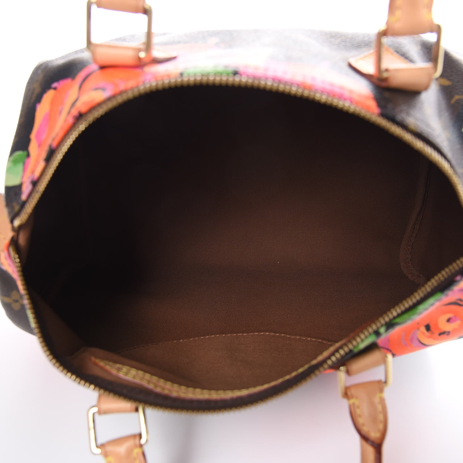 Louis Vuitton Monogram Roses Speedy 30 5 of 12