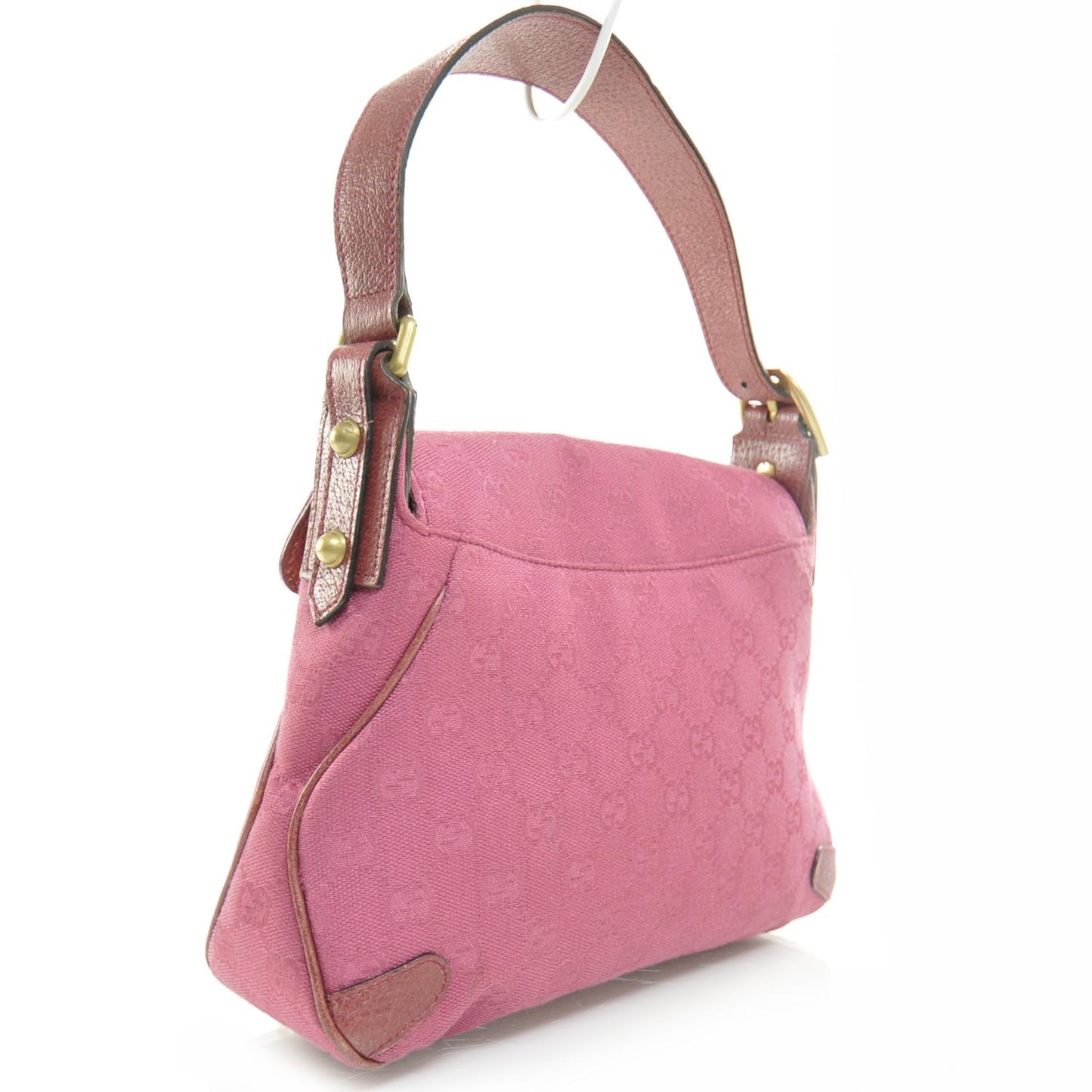 Monogram Horsebit Flap Bag Fuchsia