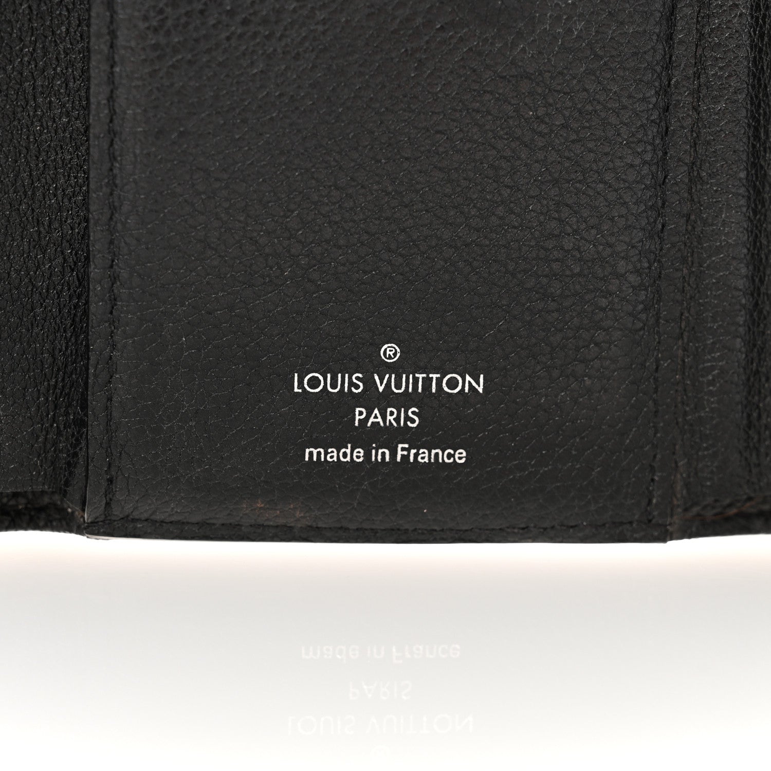 Louis Vuitton Soft Calfskin My Lockme Compact Wallet Black 6 of 13