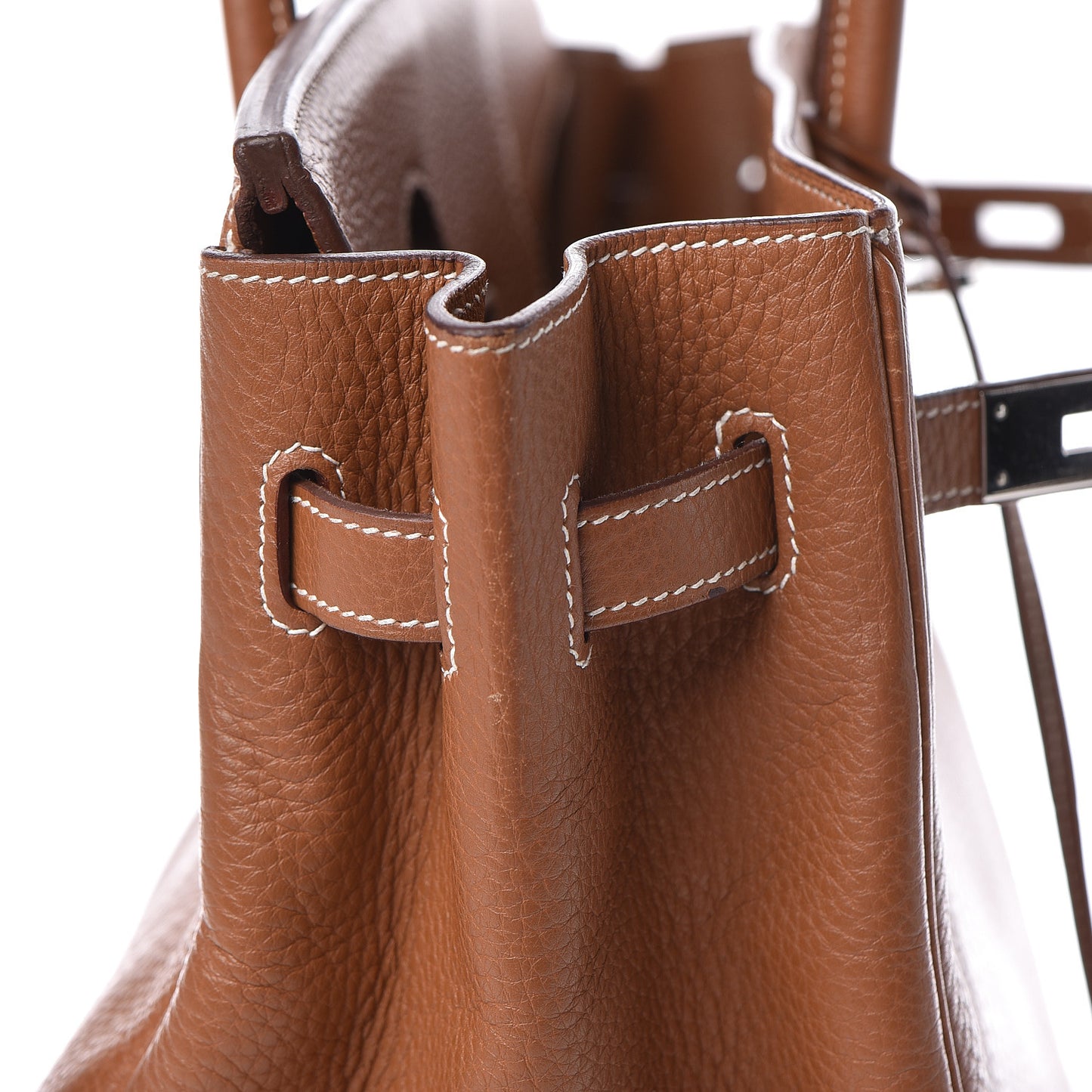 Taurillon Clemence Birkin 35 Gold
