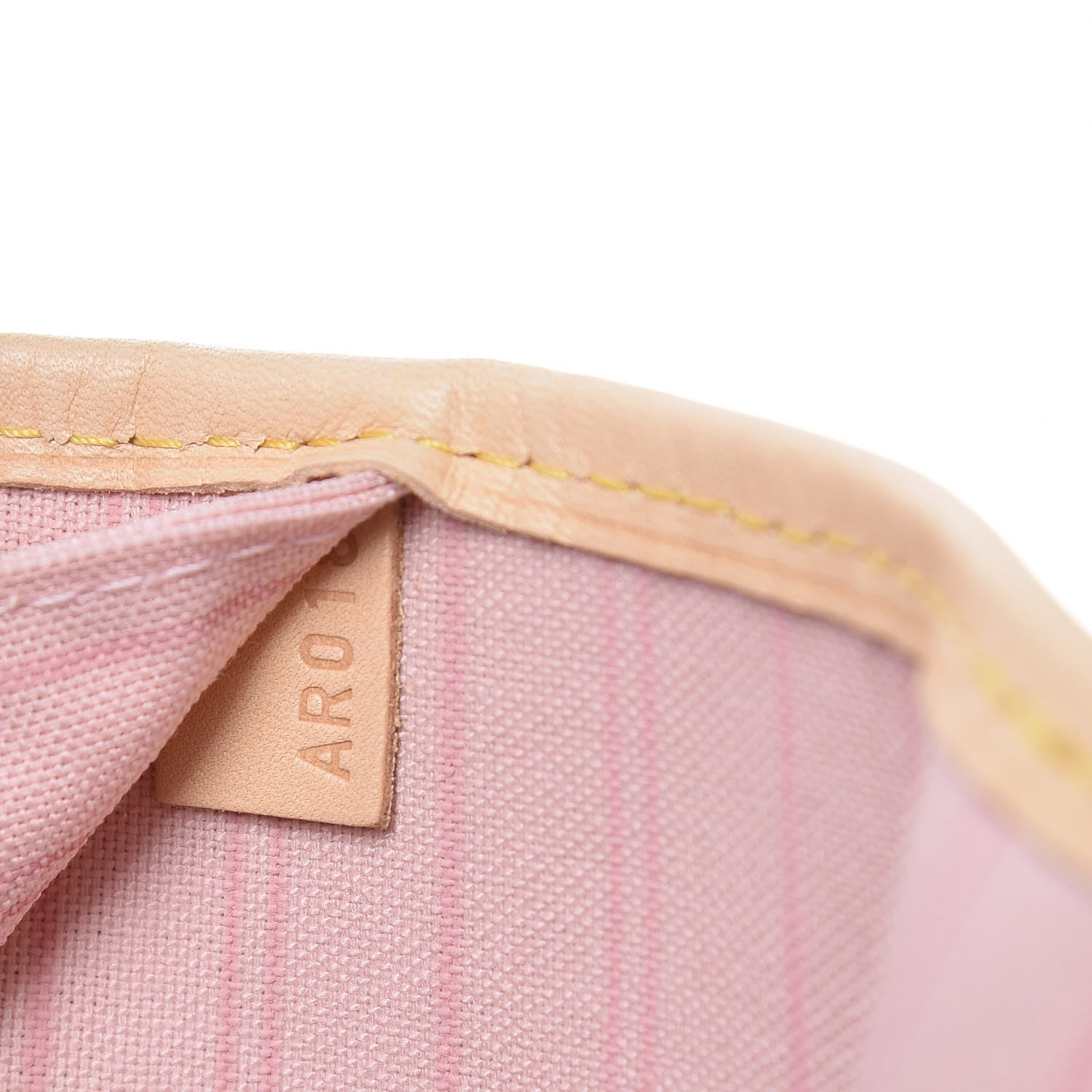 Louis Vuitton Damier Azur Neo Neverfull MM Rose Ballerine 8 of 9