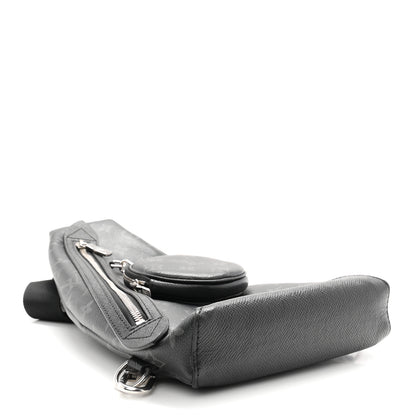 Louis Vuitton Taigarama Duo Slingbag Black 4 of 10