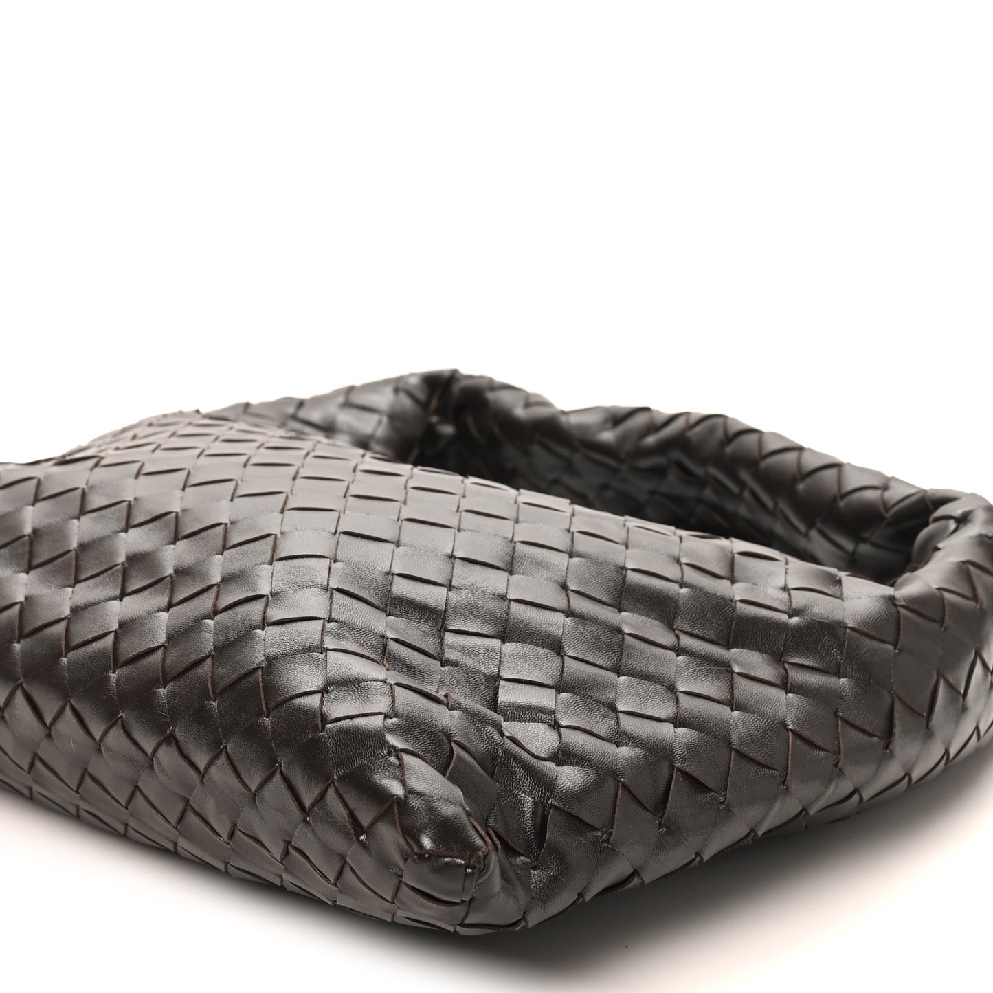 Calfskin Intrecciato Small Hop Fondant