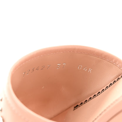 Gucci Malaga Kid Interlocking G Studs 50mm Platform Sandals 37 Perfect Pink 8 of 8