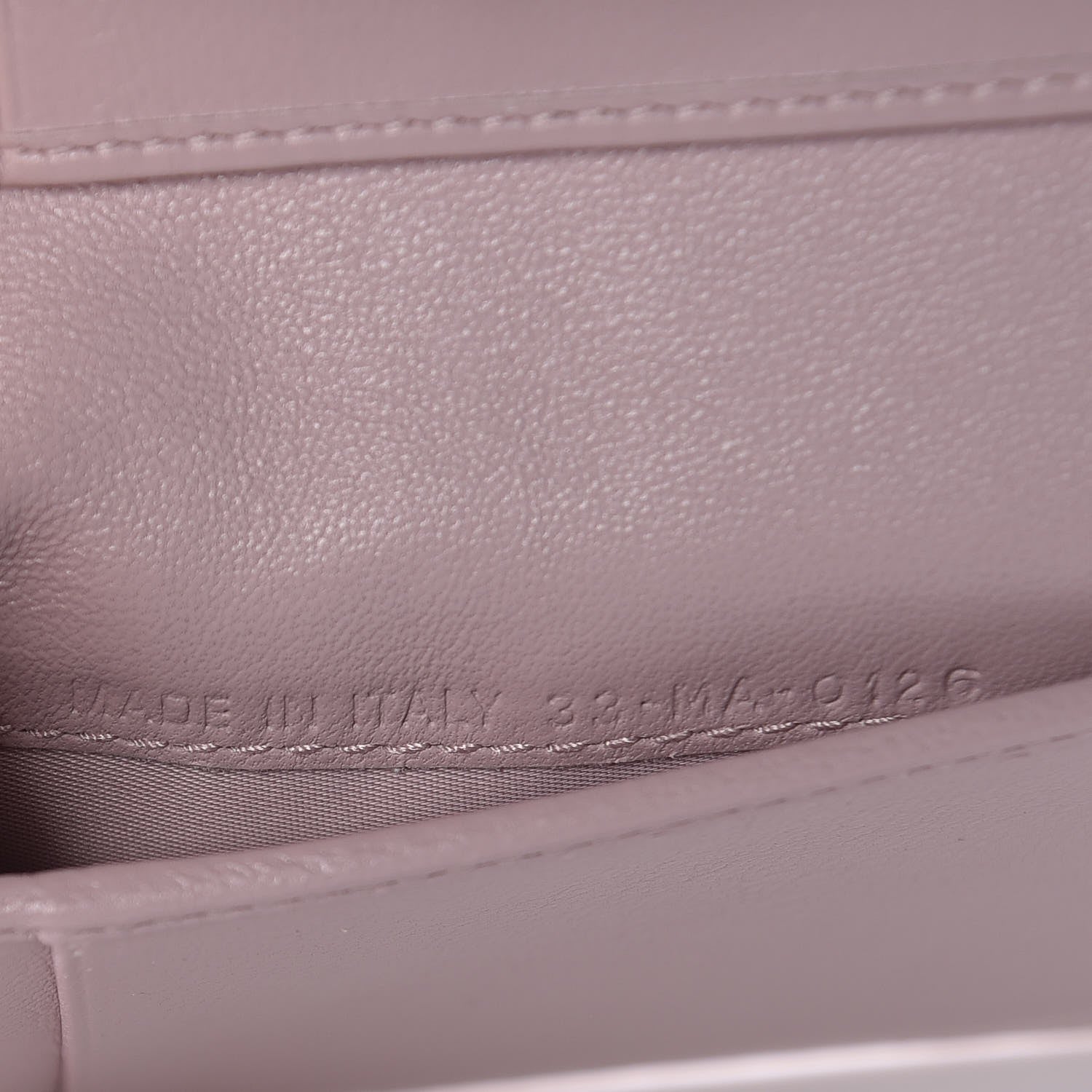 Christian Dior Lambskin Cannage Miss Dior Promenade Compact Wallet Black 7 of 7