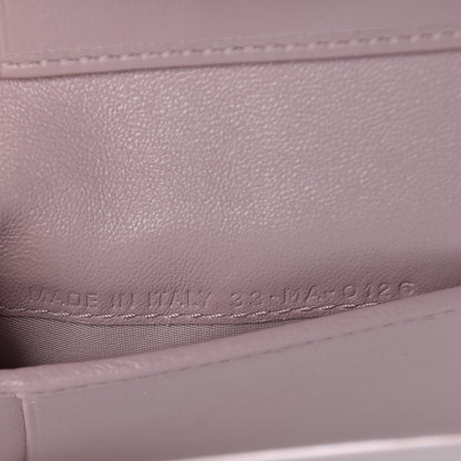 Christian Dior Lambskin Cannage Miss Dior Promenade Compact Wallet Black 7 of 7