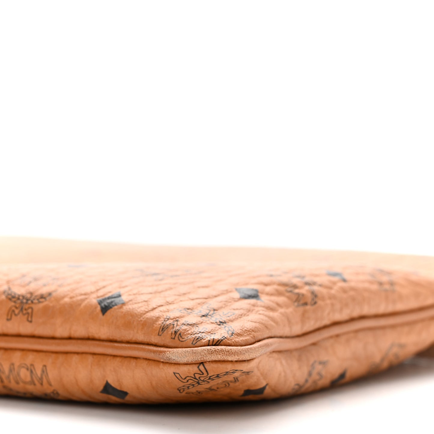 Visetos Medium Crossbody Pouch Cognac