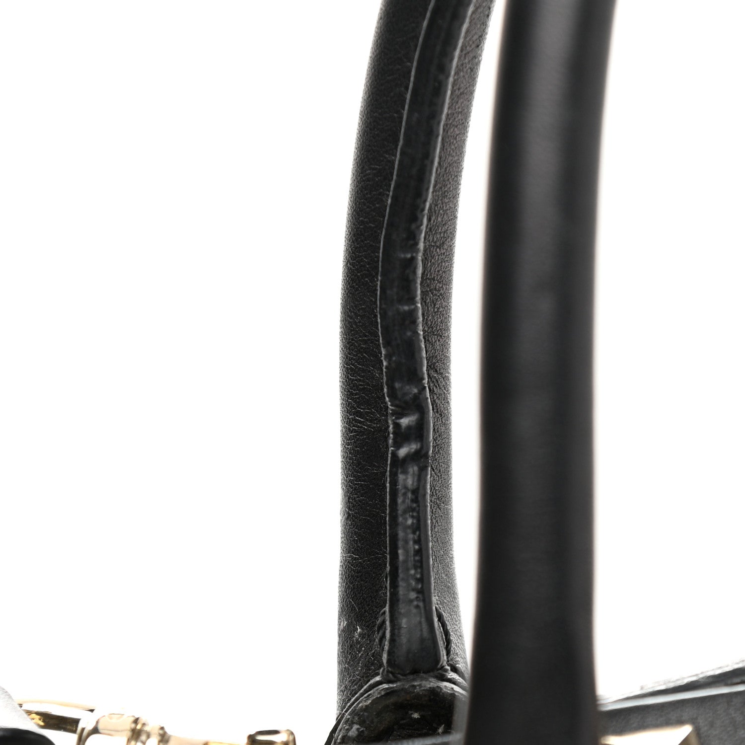 Valentino Garavani Vitello Rockstud Dome Shopper Black 15 of 15