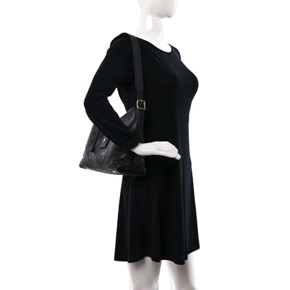 Louis Vuitton Empreinte Carryall PM Black 2 of 14