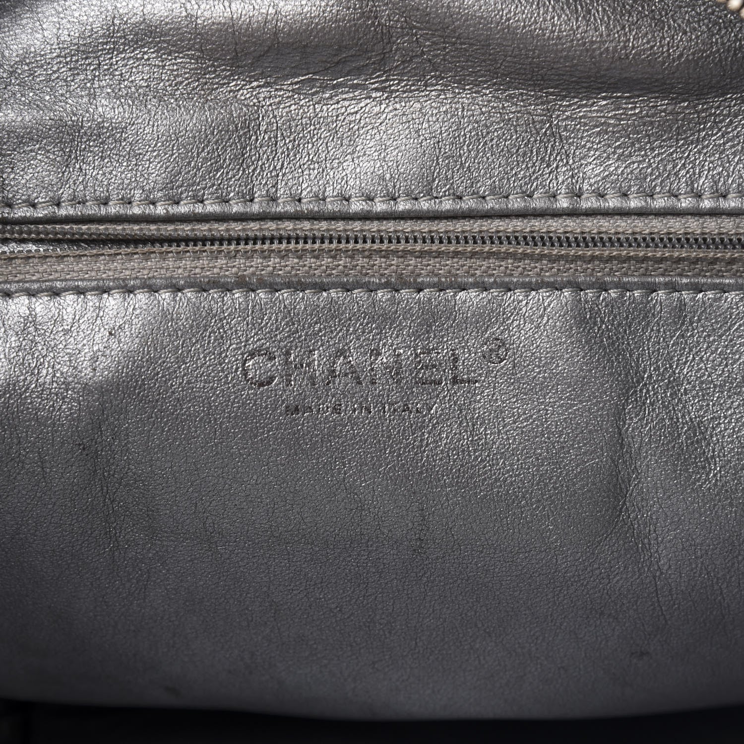 Chanel Glazed Caviar Modern Chain Hobo Black 5 of 15