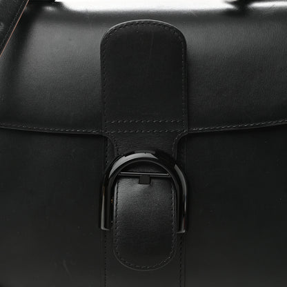 Delvaux Boxed Calfskin MM Magic Brillant Satchel Black Multicolor 8 of 17
