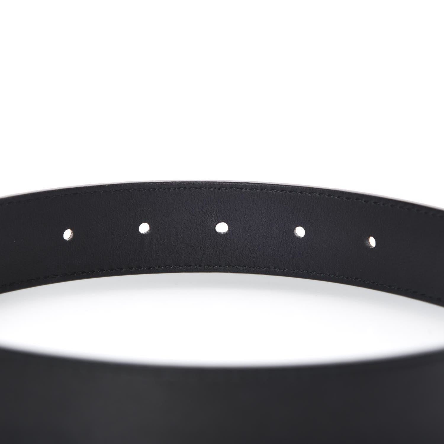 Gucci Calfskin Double G 30mm Belt 90 36 Black 5 of 8
