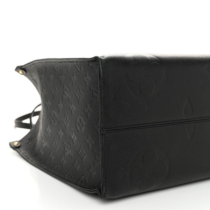 Louis Vuitton Empreinte Monogram Giant Onthego GM Black 9 of 11