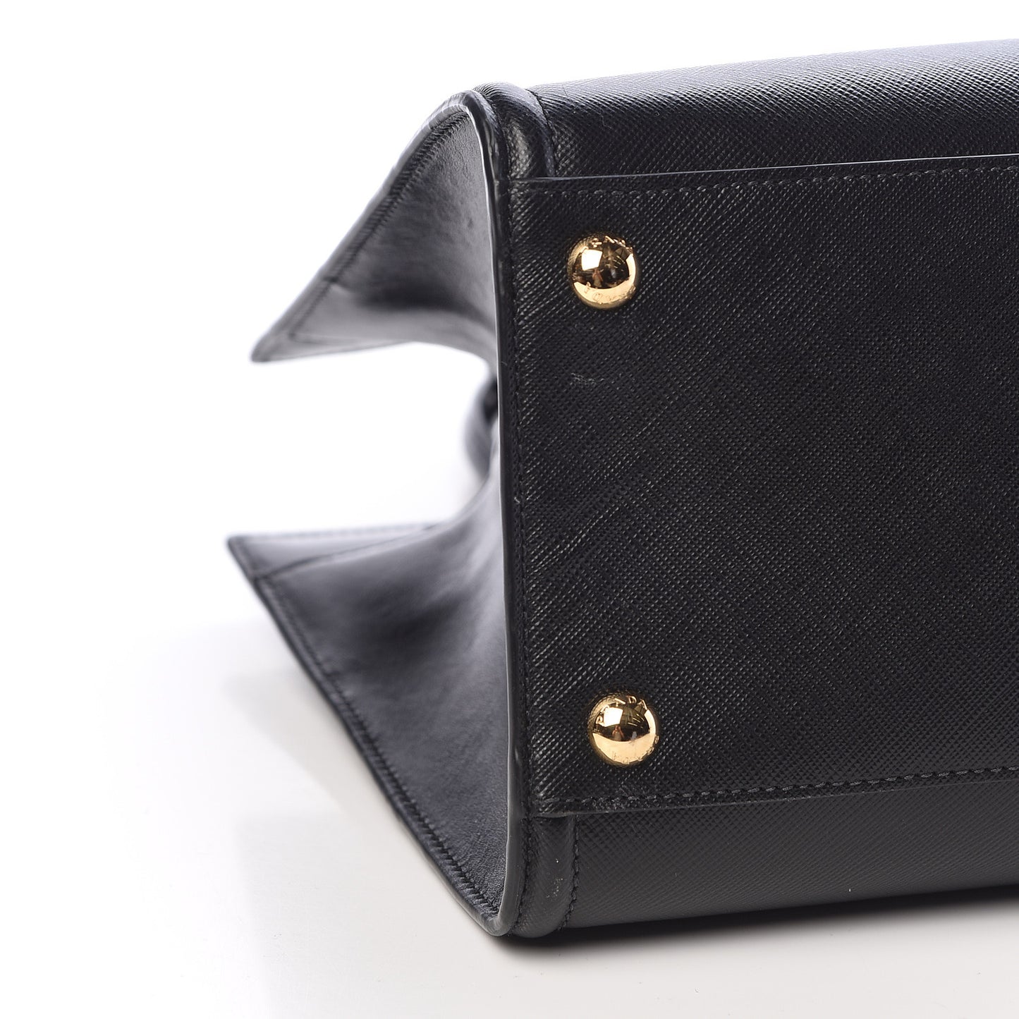 Saffiano Soft Calfskin Tote Black