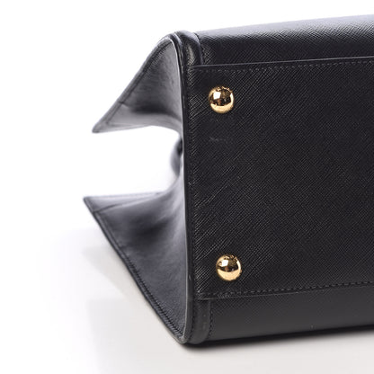 Prada Saffiano Soft Calfskin Tote Black 9 of 10