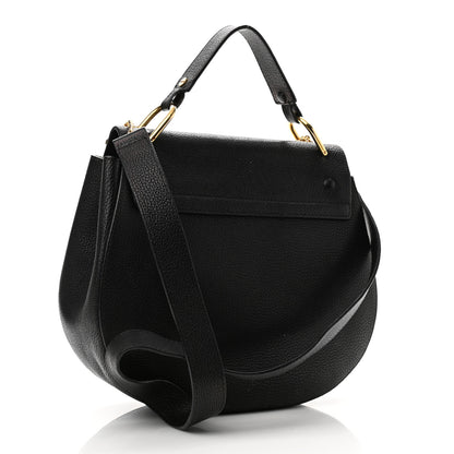 Chloe Grained Lambskin Large Drew Shoulder Bag Black 2 of 13