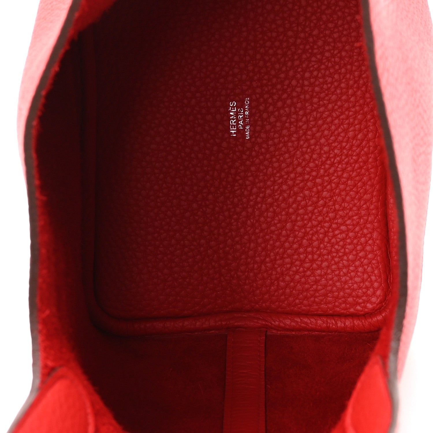 Hermes Taurillon Clemence Picotin Lock 18 PM Rouge de Coeur 4 of 12