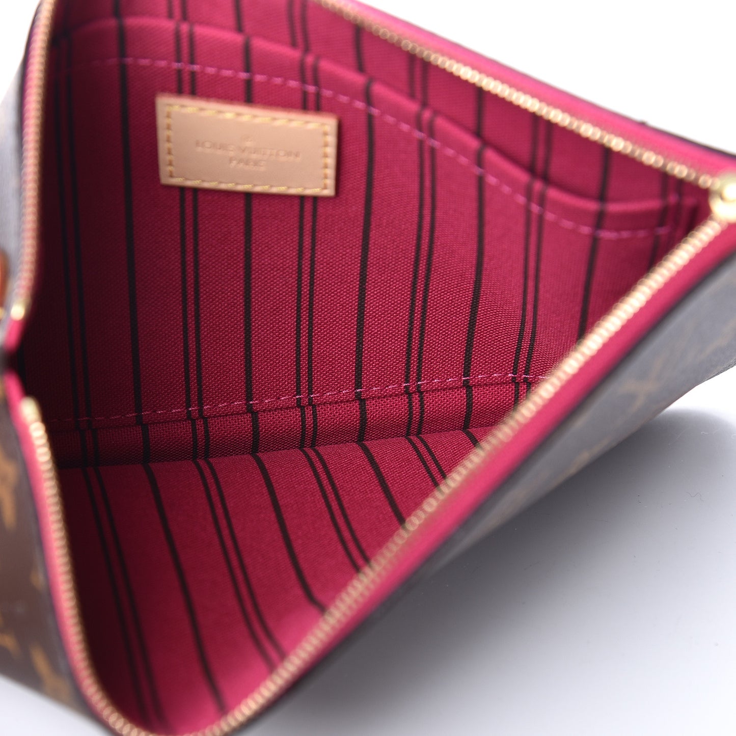 Monogram Neverfull MM GM Pochette Pivoine