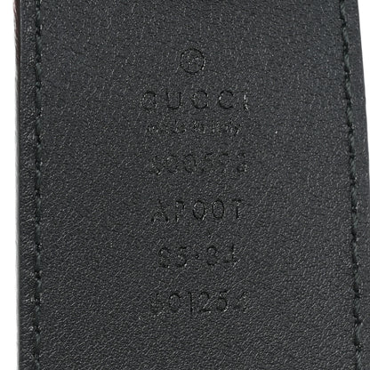 Gucci Calfskin Double G 40mm Belt 85 34 Black 5 of 6