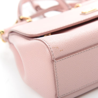 Dolce & Gabbana Dauphine Small Miss Sicily Satchel Pink 8 of 12