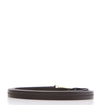 Louis Vuitton Calfskin 12mm Favorite Long Strap Brown 2 of 3