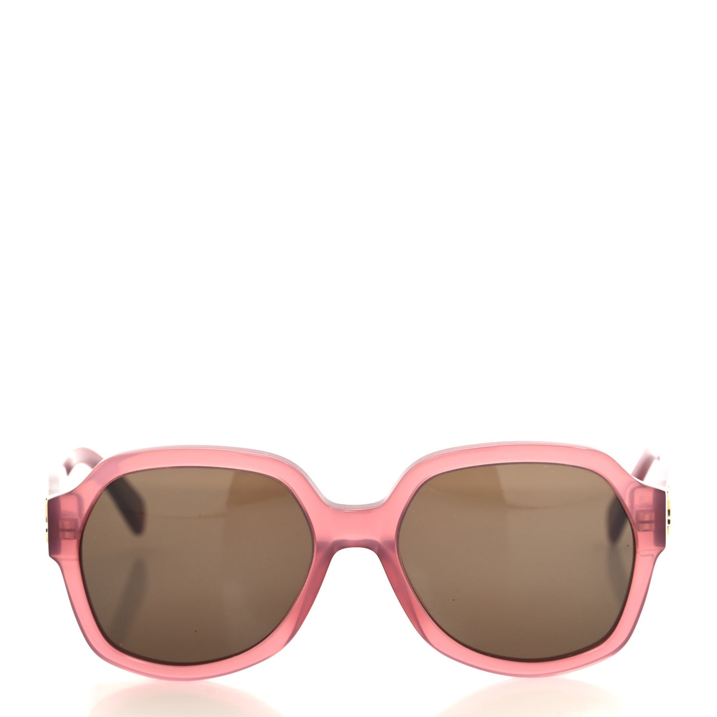 Acetate Triomphe Sunglasses CL40189F Milky Merlot