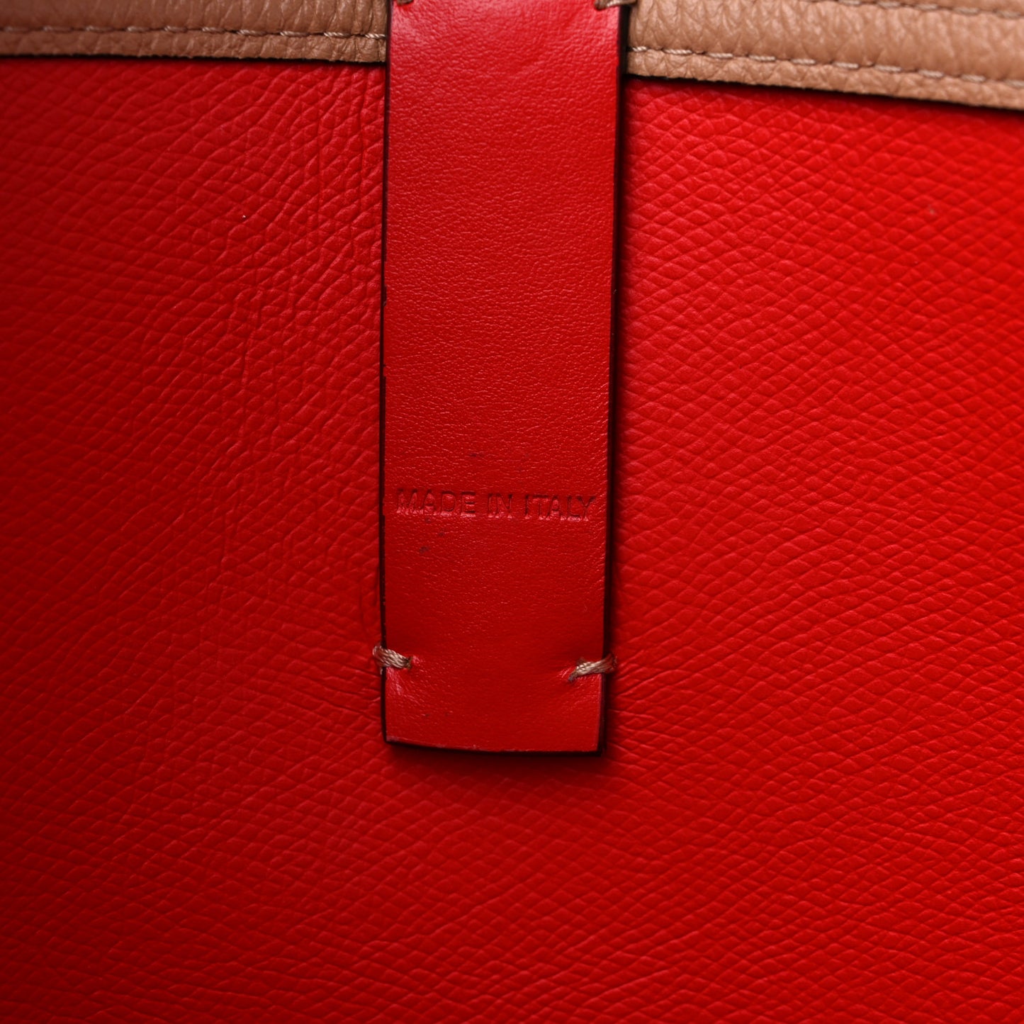 Calfskin Spikes East West Cabata Tote Nude