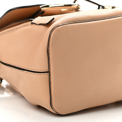 Chloe Suede Calfskin Mini Faye Backpack Blush Nude 9 of 12