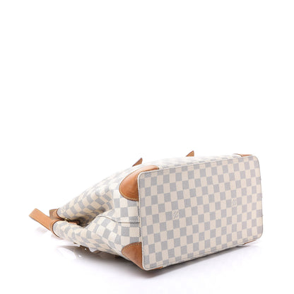 Louis Vuitton Damier Azur Hampstead MM 3 of 13