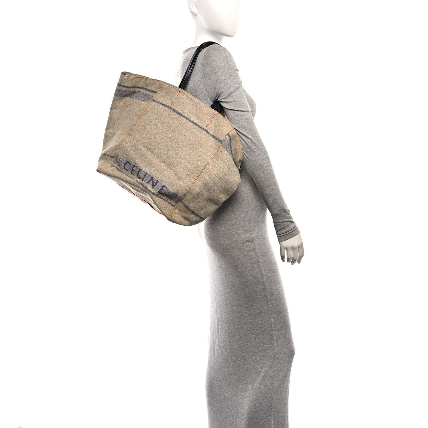 Canvas Large Phantom Luggage Cabas Cloud