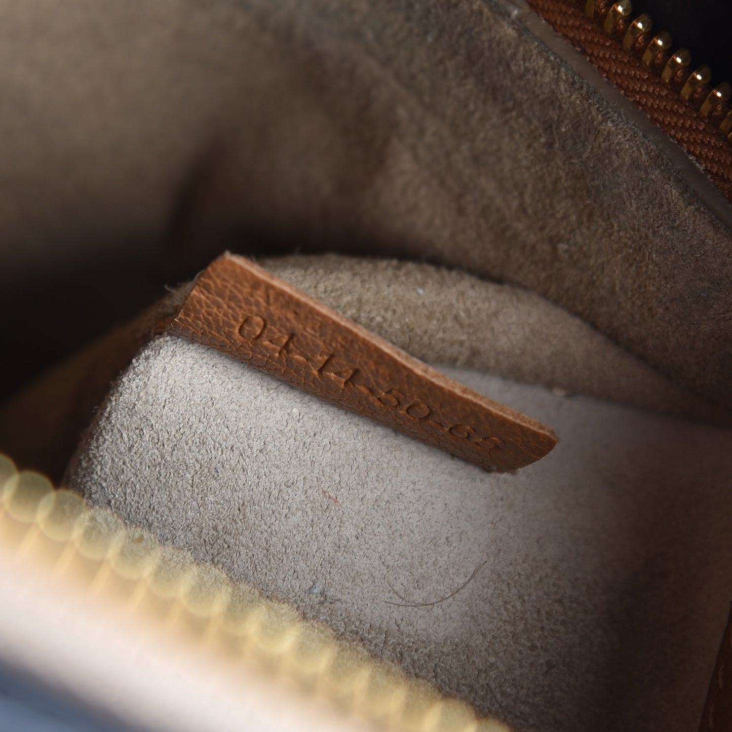 Deerskin Medium Dalston Shoulder Bag Brown