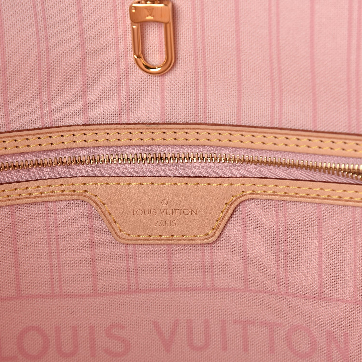 Louis Vuitton Damier Azur Neo Neverfull MM Rose Ballerine 6 of 11