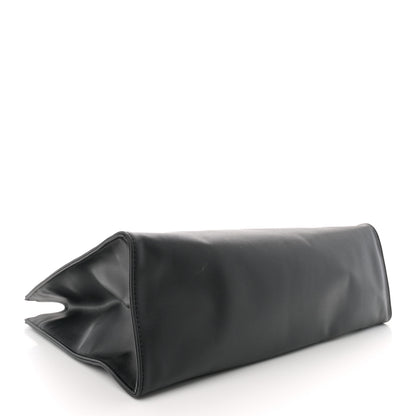 Telfar Vegan Leather Medium Shopping Bag Black 4 of 12