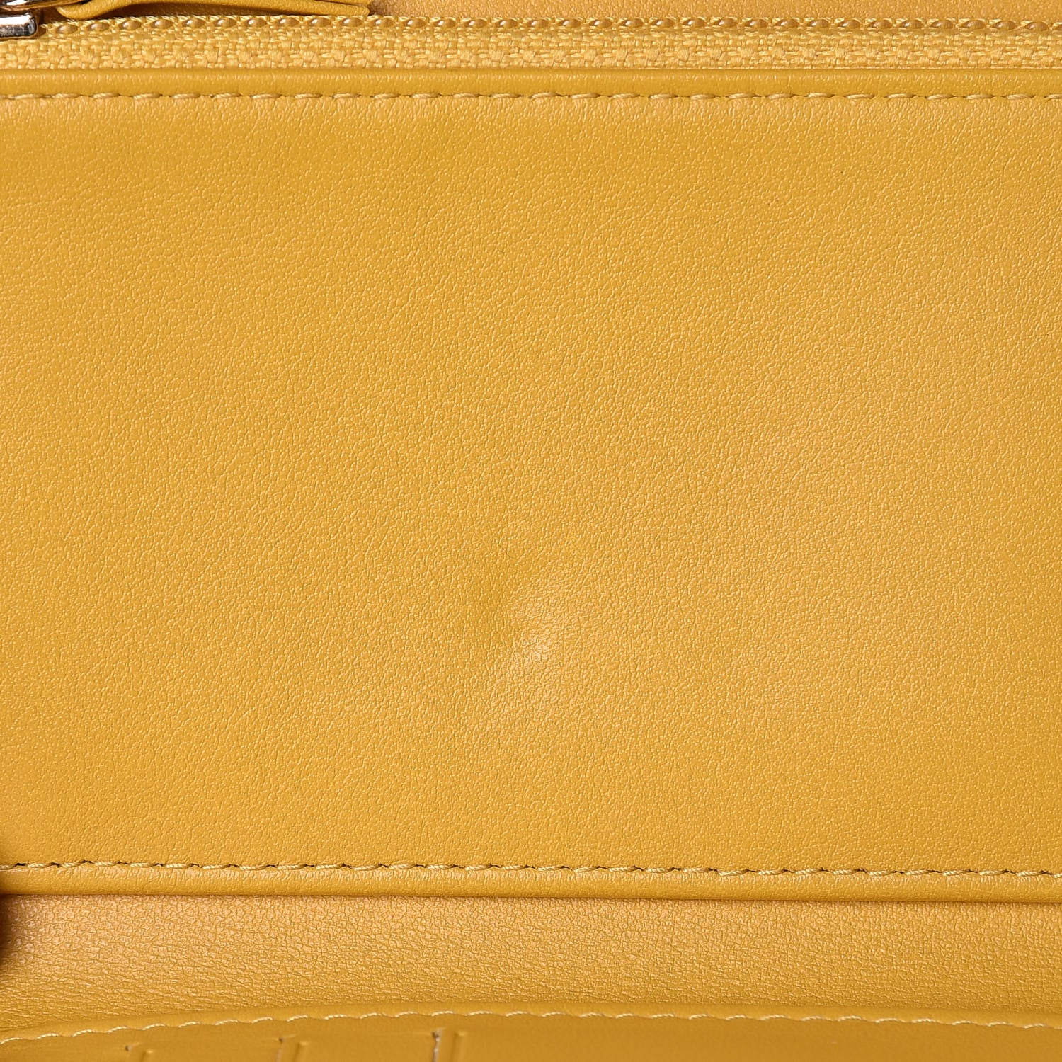 Chanel Caviar Quilted Medium Flap Wallet Yellow 11 of 12