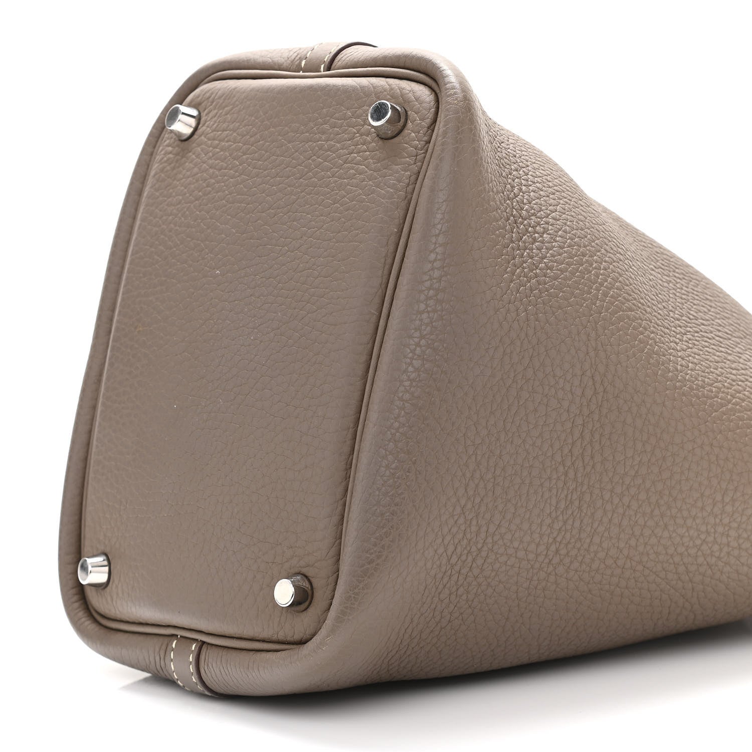 Hermes Taurillon Clemence Picotin Lock 18 PM Etoupe 10 of 12