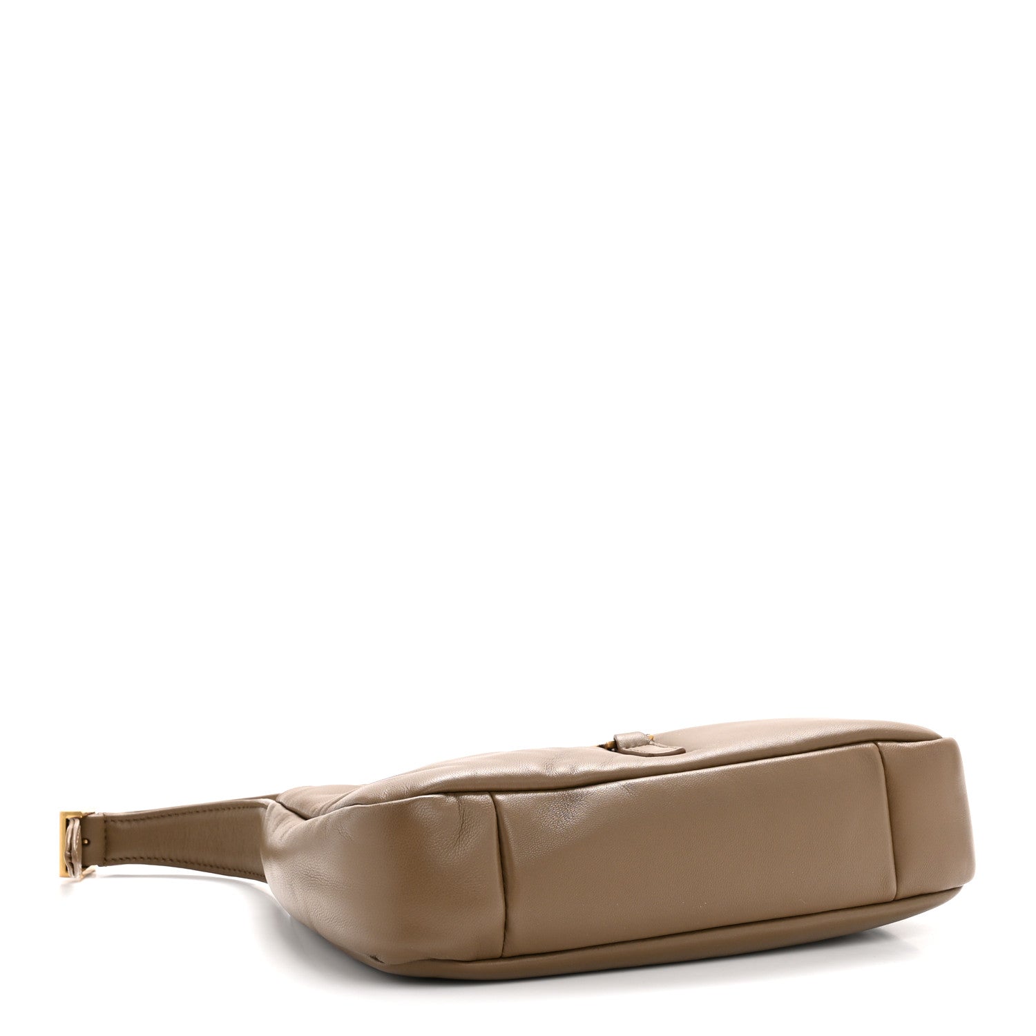 Saint Laurent Padded Lambskin Le 5 A 7 Hobo Dark Peanut 1816681