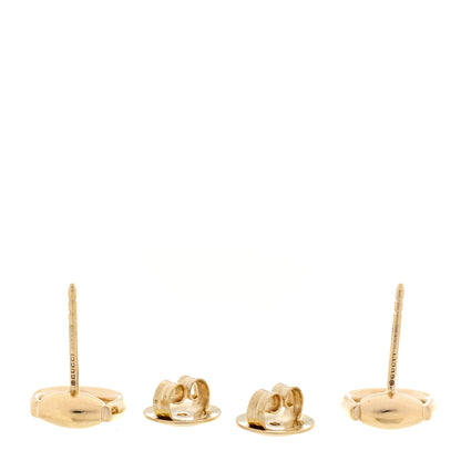 Gucci 18K Yellow Gold Horsebit Earrings 3 of 5