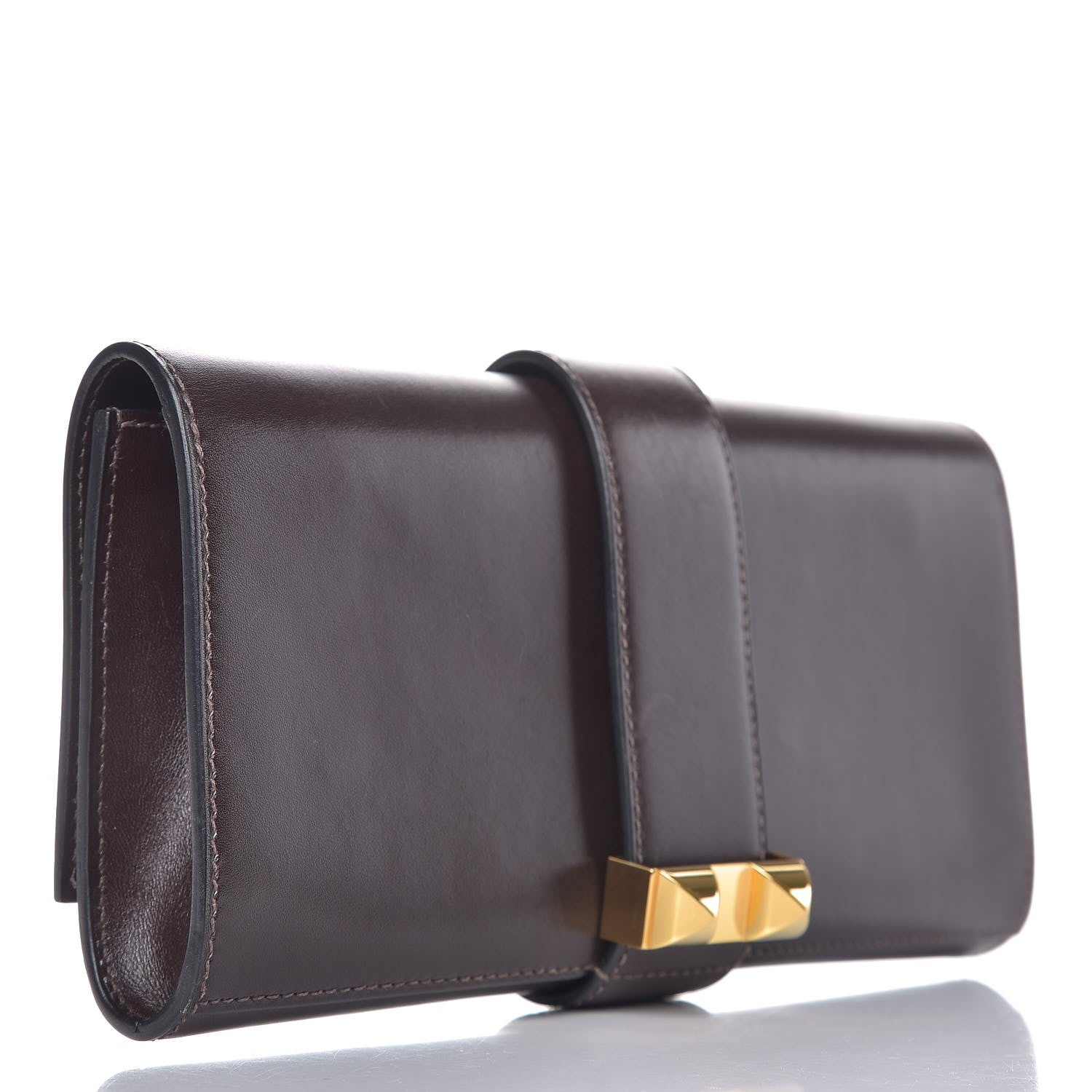 Hermes Box Medor 23 Clutch Chocolate 15 of 24