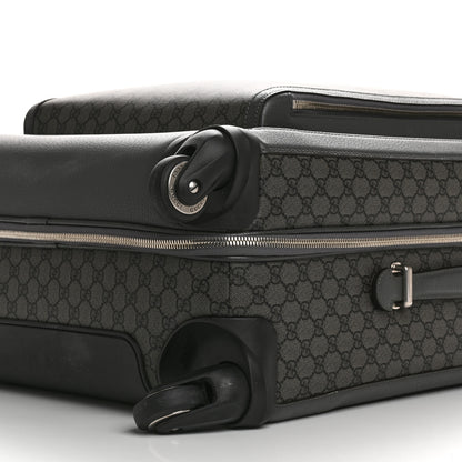 Gucci GG Supreme Monogram Medium Savoy Trolley Grey Black Graphite Grey 9 of 11